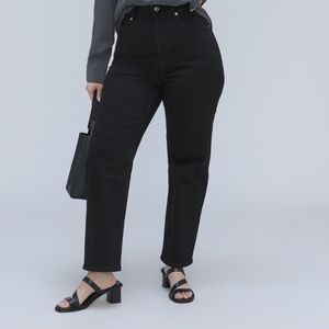 Everlane The Curvy Cheeky Jean Way-High Jean 31 CROP